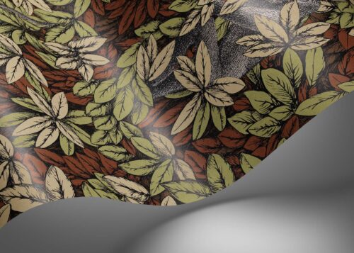 Rollo en detalle Foglie E Scimmie 123/10047
