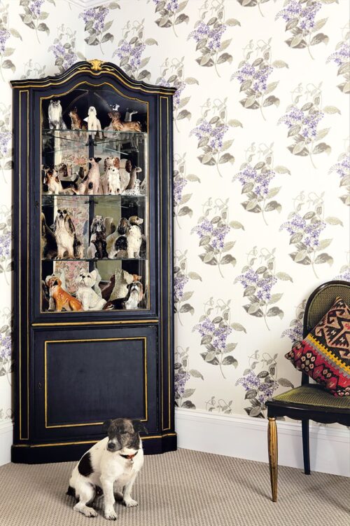 Ambiente Madras Violet 100/12056