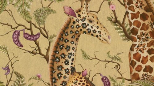 Royal Giraffe Gilded 129/3010