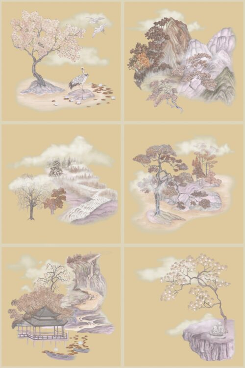 Tile Toile - Gilded 126/10038